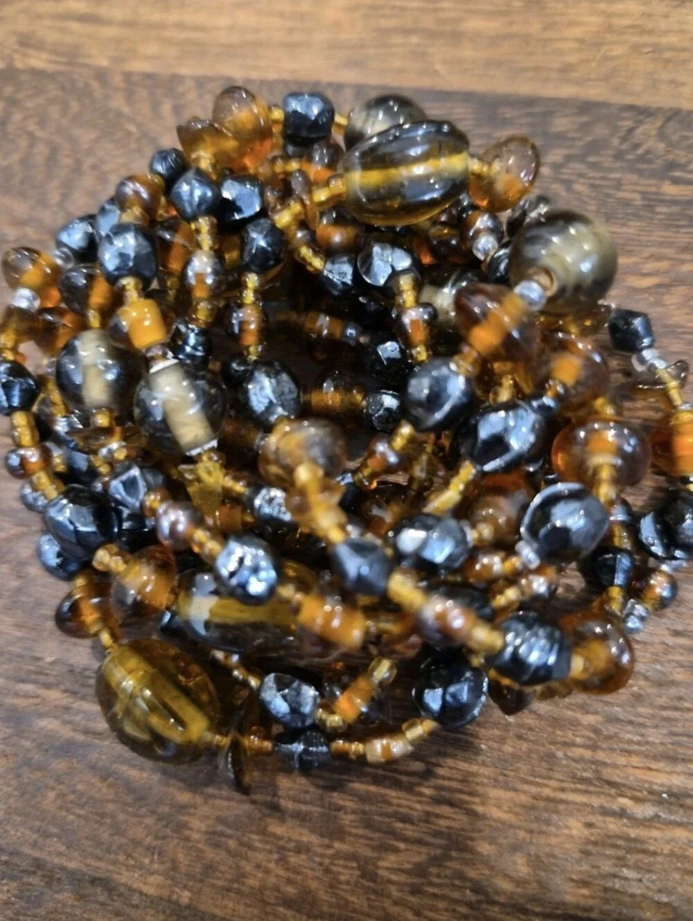 Vtg Baltic Amber Long Single Strand Shorter Double or Triple Strand Necklace